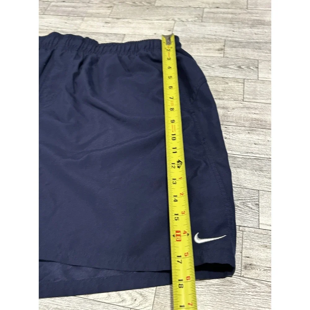 Vintage Nike Shorts Mens Navy Blue White Swoosh Embroidered Spell Out Nike‎ XXL